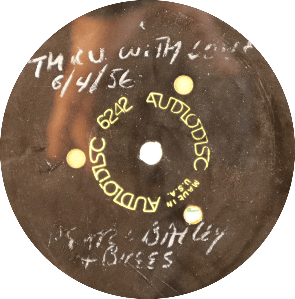 Pearl Bailey on Audiodisc w/Brees&nbsp;6/4/56