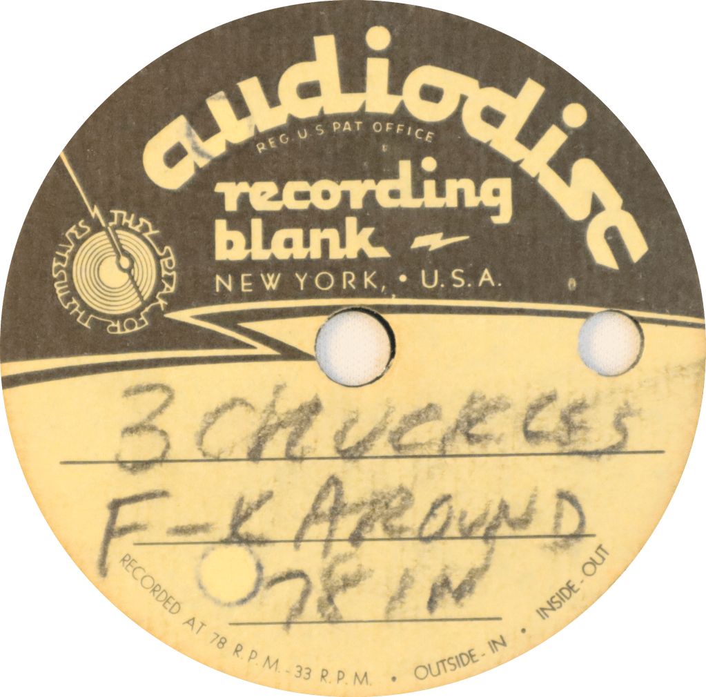 3 Chuckles F–k Around on&nbsp;Audiodisc